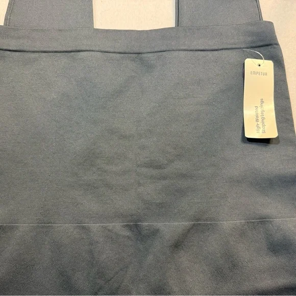 Empetua High-Waisted Shaping Leggings. Black. XL - Picture 3 of 7